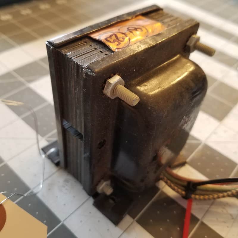 Electronics Components Corporation D-9.263D Transformer 245-0-245 / 6.3 V Majestic / Wilcox-Gay / Recordio Vintage Power Octal plug 9263 Tested Tube Amp Project 1954 image 1