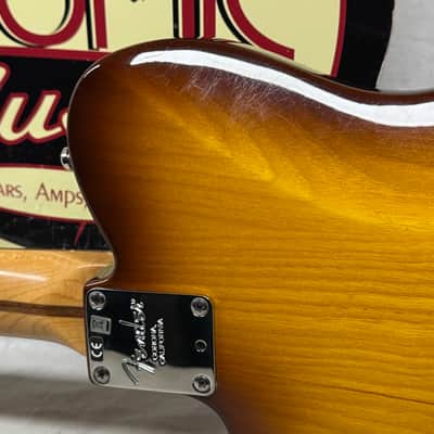 Fender 2016 Limited Special Edition American Standard Telecaster Figured Neck Guitar with Case 2015 - Cognac Burst / Rosewood fingerboard image 12