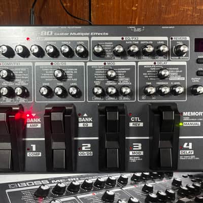 Boss ME-80 Guitar Multi-Effects Pedal w/ box power supply image 3