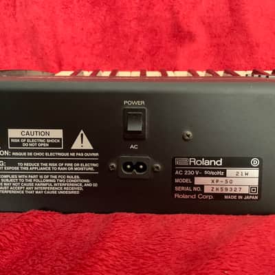 Roland XP 50 Ender der 90er - schwarz image 3
