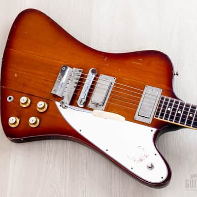 1965 Gibson Firebird III Reverse Body Vintage Guitar Sunburst w/ Case image 9