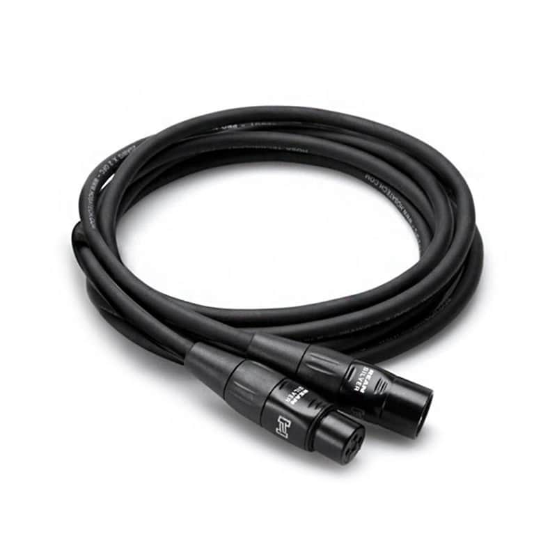 Hosa HMIC-050 REAN XLR3F to XLR3M Pro Mic Cable - 50' image 1