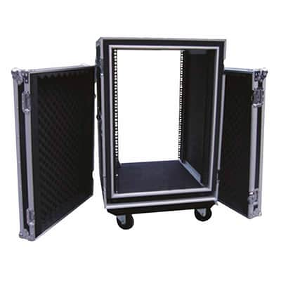 ProX T-12RSPW 12U Space Shockproof Amp Rack ATA Flight Case 20" Depth image 2