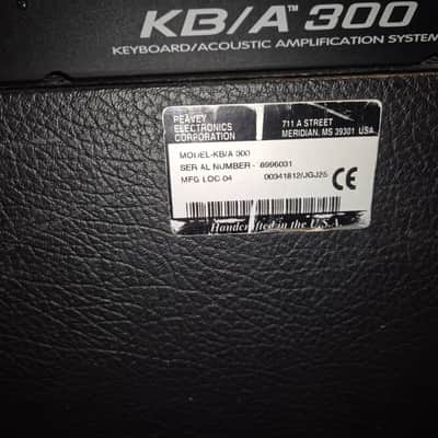 Peavey KB/A 300 with rare bass port. Hugely powerful! image 13