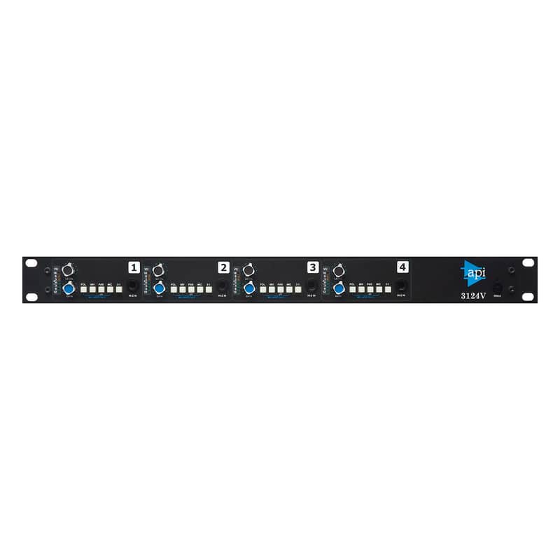 API 3124V 4-Channel Mic Preamp image 1