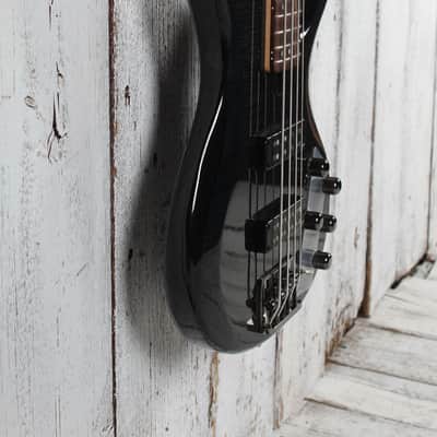 Yamaha TRBX604FM TBL 4 String Electric Bass Guitar Flame Maple Top Trans Black image 8