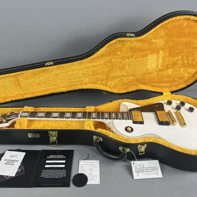 Gibson Custom Les Paul Custom Electric Guitar - Alpine White ~ As New Mint! image 7