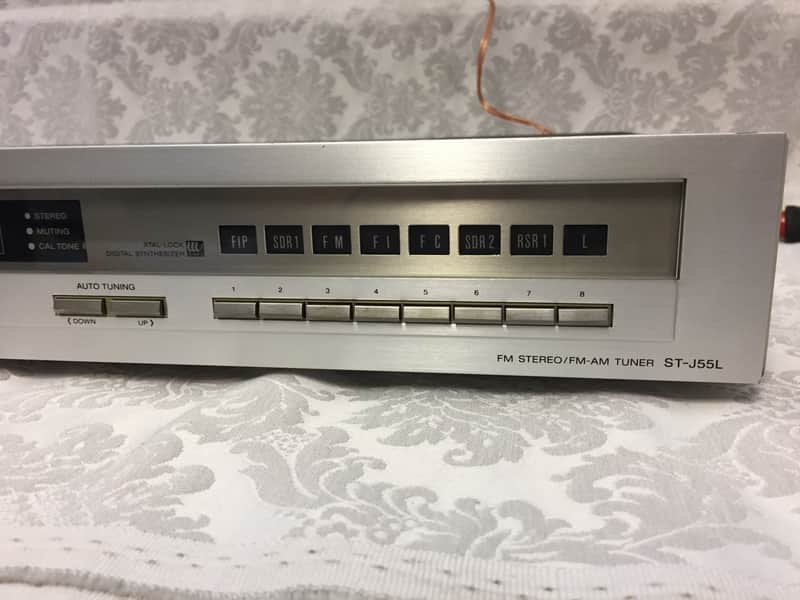 Recepteur Am/Fm Tuner Radio Digital Vintage 1980 Sony St-J55L Audio Hifi