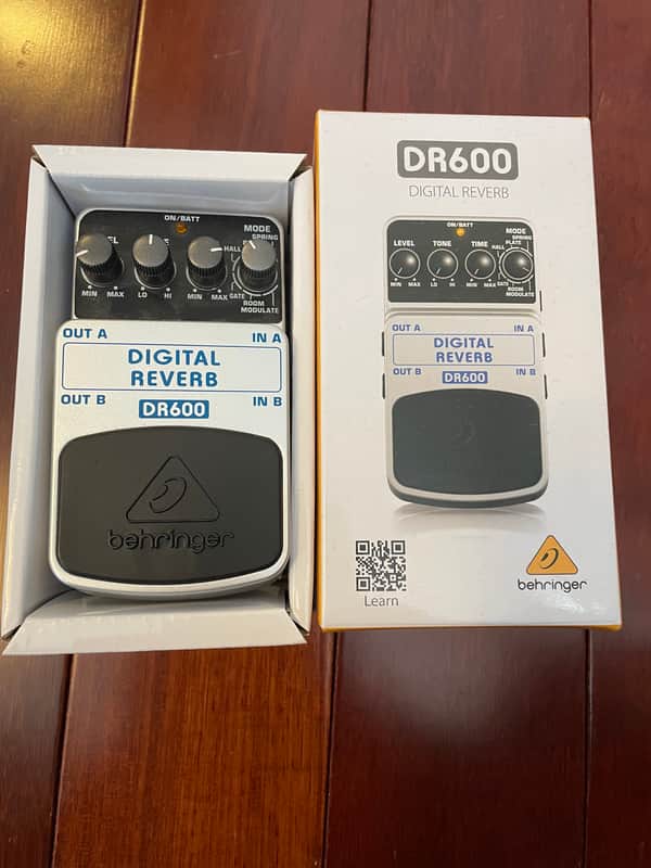 Behringer DR600 Digital Reverb Pedal 2010s - Standard | Reverb