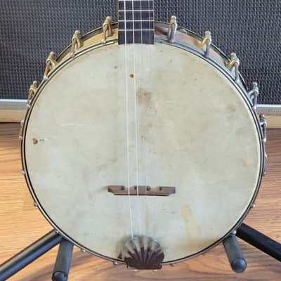 1920's? Tenor Banjo Elton Slingerland Original case 17 fret image 1