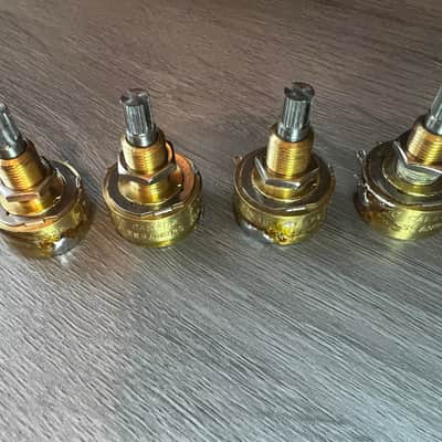Alessandro 500K Custom Taper Audio Potentiometers - Set of 4: image 10