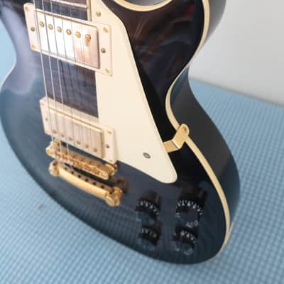 2008 Epiphone Les Paul Ultra II LP Guitar Midnight Ebony Vintage Aspen Guitar Case Included Near Mint image 9