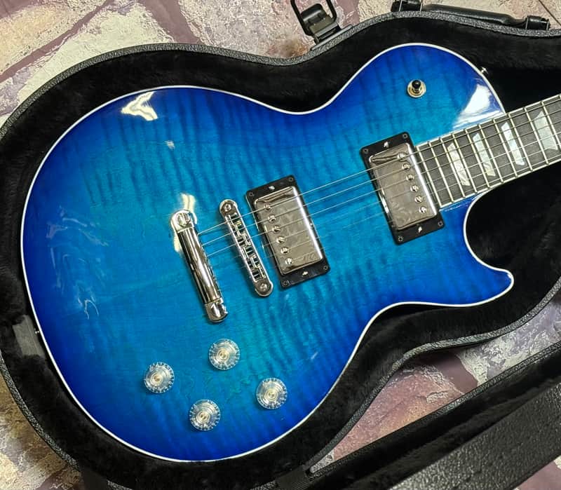 Gibson Les Paul Modern Figured Cobalt Burst New Unplayed Auth Dealer 9lbs6oz #115 image 1