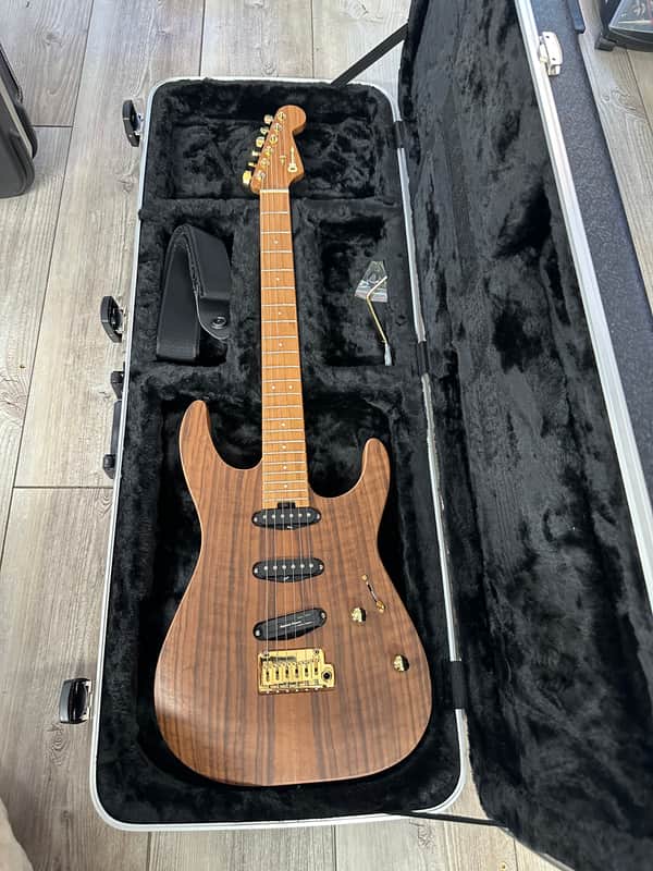 Charvel Pro-Mod DK22 SSS 2PT CM Mahogany 2022 - Present - Natural image 1