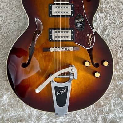 Mint Gretsch G2420T Streamliner Hollow Body with Bigsby, BT-3S Pickups, Havana Burst image 5