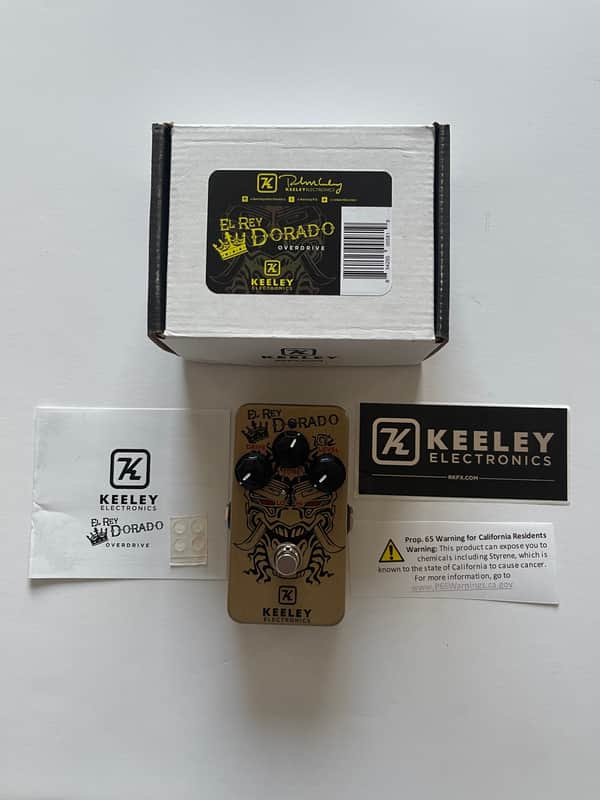 Keeley Electronics El Rey Dorado Overdrive Guitar Effect Pedal + Original Box image 1