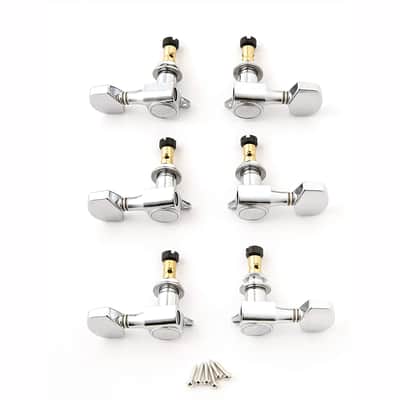 PRS SE Locking Tuners, Chrome, SET OF 6 image 1