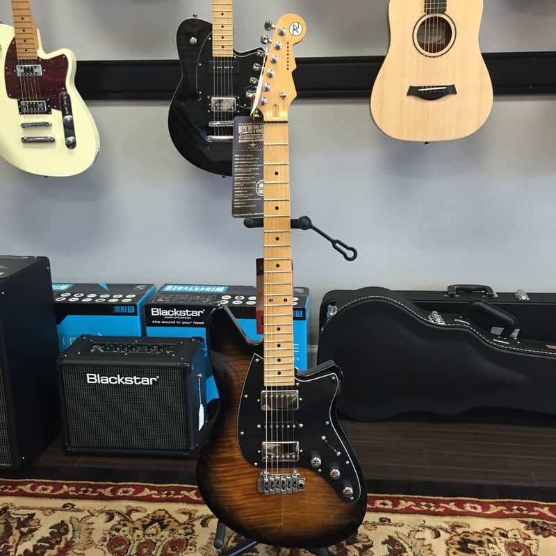 Reverend Gil Parris Signature 2016 Coffee Burst Flame Maple image 1