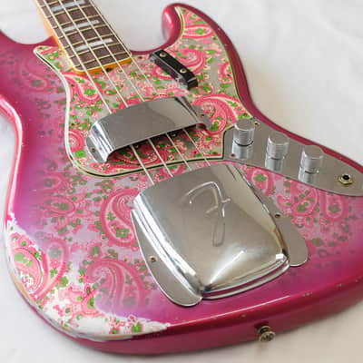 Fender Jazz Bass Custom Hv-Relic Pink Paisley image 11