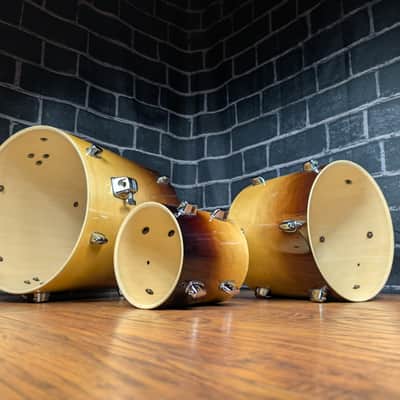 Mapex M Series Expansion Drum Pack • Carmel Fade • 8x8 • 13x11 • 16x16 • 22x17.5 • Warm Bass/Maple Tone image 2