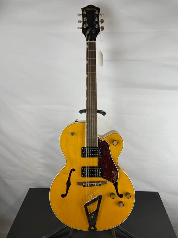 Gretsch G2420 Streamliner Hollowbody Electric Guitar, Laurel Fingerboard, Village Amber