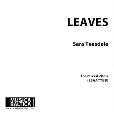 Leaves for SSAATTBB Choir<br>