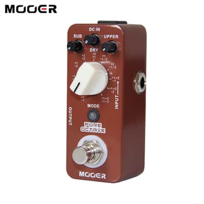 Mooer Pure Octave Pedal 11 Octave Modes True Bypass (Price includes the import duty for US buyer) image 1