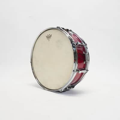 LUDWIG 70s JAZZFEST 14"x 5" SNARE DRUM 1970s - Red Sparkle image 8