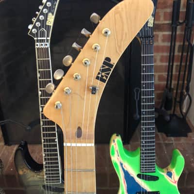 1984 ESP Rare Banana Headstock M-1 image 2