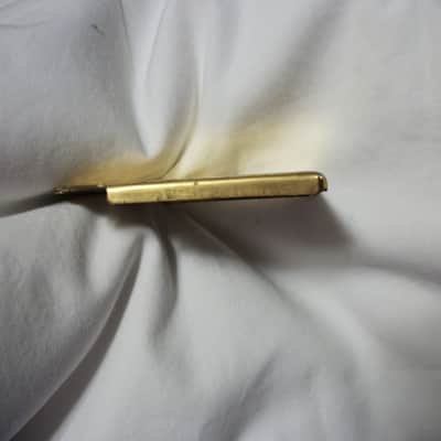 Gibson F5 60s  gold mandolin tailpiece cover image 11