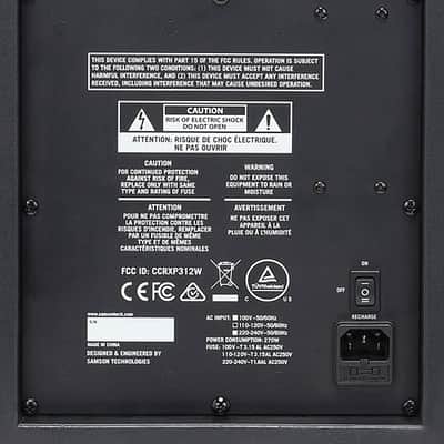 Samson Expedition XP312w – D Band Rechargeable Portable PA with Handheld Wireless System and Bluetooth® image 3