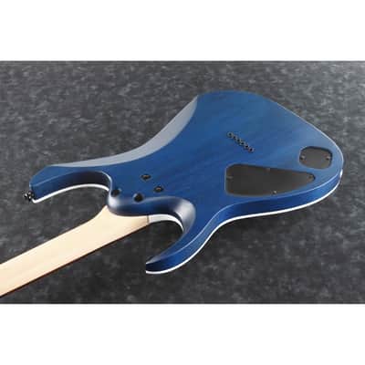 Ibanez RGA42FMBLF RGA Standard Guitar - Blue Lagoon Burst Flat image 6