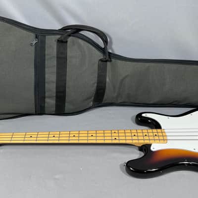 '80's Squier Bullet Bass B-34 3-Color Sunburst image 20
