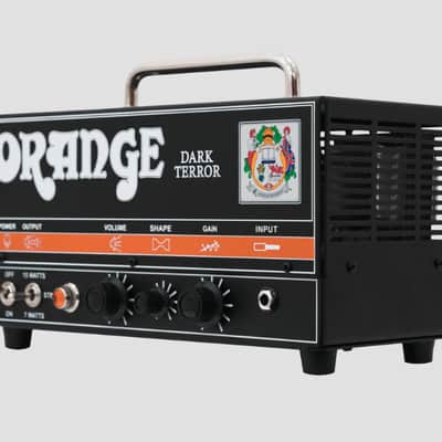 Orange Dark Terror 15-Watt High-Gain Tube Head image 2