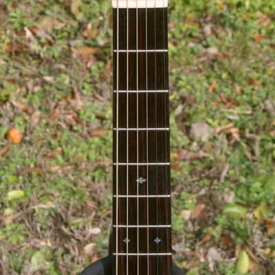 Yairi KYF-2 CTM Electric Acoustic Guitar Figured Maple Top with Fishman Presys Pickup System 2014 - Transparet Blue+Yairi Hard Case plus more extras image 5