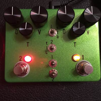TS9 Ultimate Tube Screamer Clone - 6 Overdrives/2 Channels - Handwired - Nashville Pedal Co. GF2 image 3