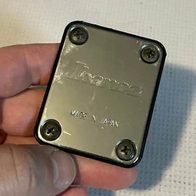 1987-92 Made in Japan Ibanez 450s S Series Guitar Chrome Neckplate Neck Plate image 2