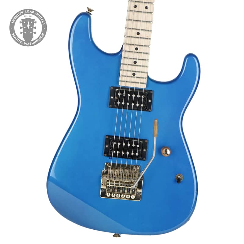 1984 Charvel USA San Dimas Cobalt Blue image 1