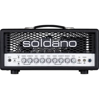 Soldano SLO-30 Super Lead Overdrive 30-watt Tube Head Metal Grille image 1