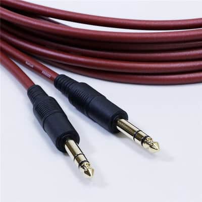 Noah'sark PASSGO RED TRS Cable (3.0m) (Passgo Red) (Line Cable/Monitor Speaker Cable) (TRS-TRS) (6.3 (3-pole) - 6.3 (3-pole)) (Made in Japan) image 2