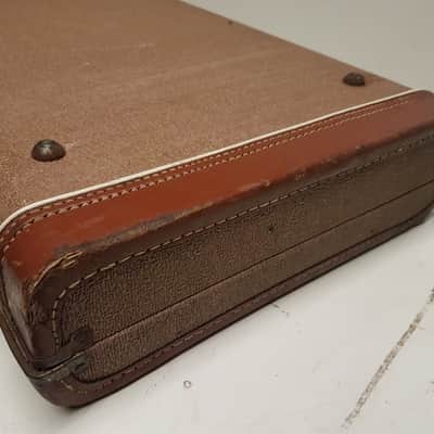 1962 FENDER JAZZMASTER BROWN TOLEX CASE made in USA image 5