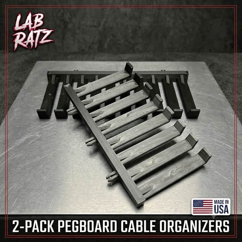 Immagine DIY Pegboard Cable Holder (2-pack) - 1