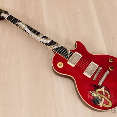 1997 Gibson Custom Shop Slash Snakepit Les Paul Cranberry Near-Mint w/ Case, Yamano image 11