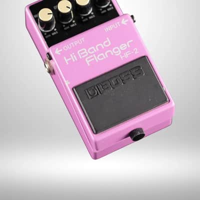 Boss HF-2 Hi Band Flanger (Green Label) 1989 - 1993 - Pink image 2