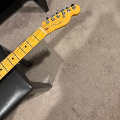 Fender American Ultra II Telecaster with Maple Fretboard 2024 - Present - Sinister Red image 2