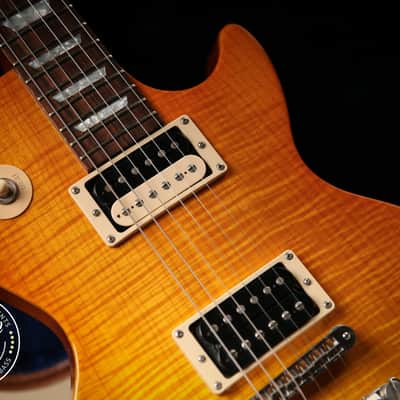 2001 Gibson Gary Moore Signature Model Les Paul Lemon Burst image 3