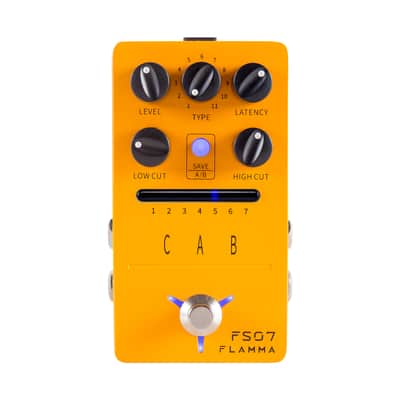 FLAMMA FS07 IR Cabinet Simulation Pedal Impuse Response Loader 7 Presets 11 Factory IR with Adapter,price include the import duty to US buyer image 6