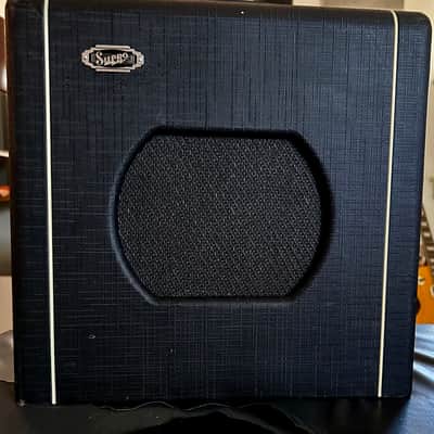 Supro 1808 Blues King 8 1-Watt 1x8" Guitar Combo 2019 - Present - Black image 1