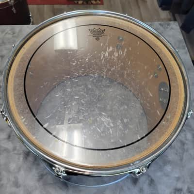 Used Ludwig 14x10 Vintage Classic Maple Concert Tom Chrome Over Wood image 4