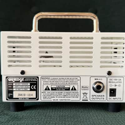 Orange Micro Terror 20-Watt Guitar Amp Head 2012 - Present - White image 3